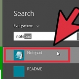 Criar um programa usando o bloco de notas