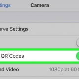 Digitalize um código qr com seu iphone ou ipad