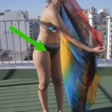 Colocar um sarongue