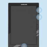 Faça uma captura de tela em um tablet samsung