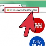 Excluir uma conta do snapchat