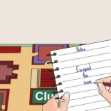 Ganhar um jogo de cluedo sem trapacear estritamente