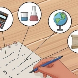 Faça um plano de estudos