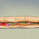Peça um sanduíche subway