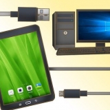 Conectando um tablet a um computador