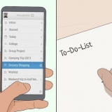 Crie uma lista de tarefas