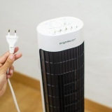 Limpando um ventilador de torre