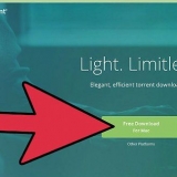 Baixando um torrent em um mac com µtorrent