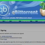 Criar um torrent