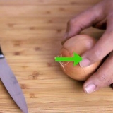 Cortando uma cebola