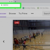 Carregar um vídeo para o twitch