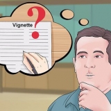 Escreva uma vinheta