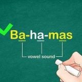 Quebrando palavras em inglês em sílabas