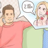 Flertando com uma garota por telefone
