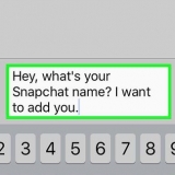 Flertando no snapchat