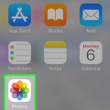 Adicione fotos à sua galeria em um iphone