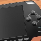 Jogando jogos baixados em um psp
