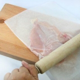 Fazendo frango frito