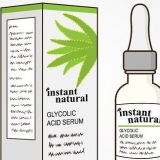 Usando soro facial