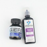 Pintar vidro com tinta de vidro