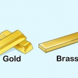 Mantendo ouro e latão separados