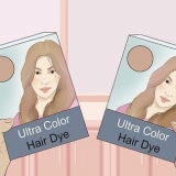 Misturando tintura de cabelo