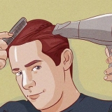 Pentear cabelo médio (homens)