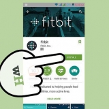 Usando o painel fitbit