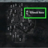 Entre na casa de mercer em skyrim
