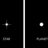 Veja a diferença entre planetas e estrelas