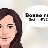 Desejando boa noite a alguém em francês