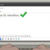 Peça feedback em um e-mail