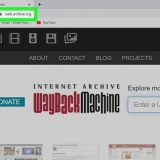 Usando o wayback machine do internet archive