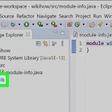 Adicionar arquivos jar a um caminho de construção no eclipse