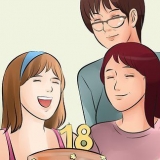 Comemorando seu aniversário de 18 anos