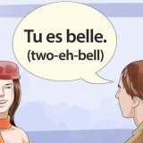 Você é linda diga em francês