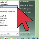 Desligue o computador com o bloco de notas