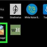 Encontre seus downloads em um android