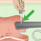 Pinte sua guitarra elétrica