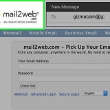 Receba seu e-mail de outro computador