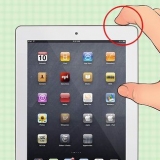 Desligue seu ipad completamente