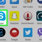 Encontre seu id do skype no android