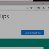 Defina sua página inicial no edge