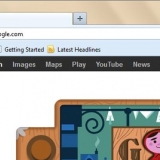 Altere sua página inicial no mozilla firefox
