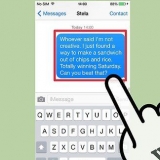 Envie uma mensagem para sua namorada