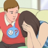 Consolando sua namorada quando ela está triste
