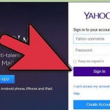 Altere sua senha no yahoo