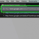 Adicione seu site ao google