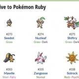 Escolhendo entre pokémon ruby, sapphire e emerald