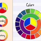 Combinando cores com a roda de cores